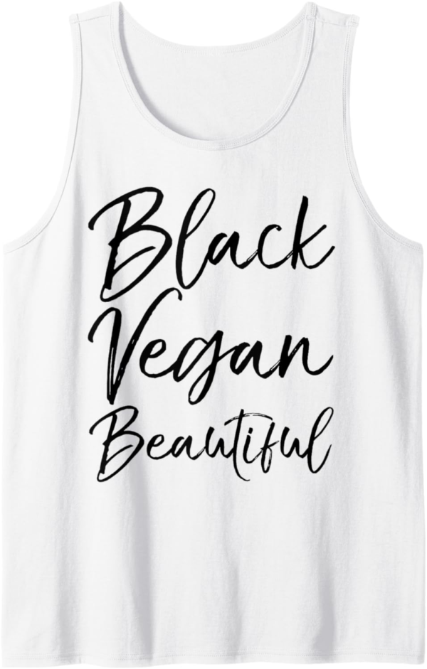 Cute Vegan Gift for Black Women Cute Black Vegan Beautiful T... - Image 2